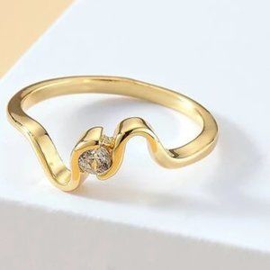 Rhinestone Decor Ring